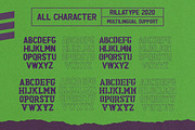 Ravager - Organic Typeface Family, a Sans Serif Font by Rillatype Studio (Thumbnail 8 of 9)