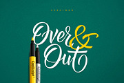 XXII Cool Script, a Script Font by Doubletwo Studios (Thumbnail 5 of 11)