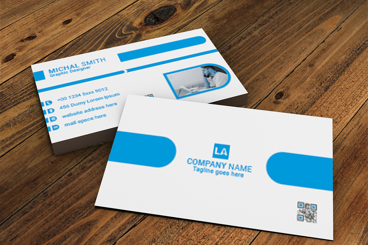 04 Business Card Design Templates, a Business Card Template by Lakhan1998 (Photo 5 of 5)