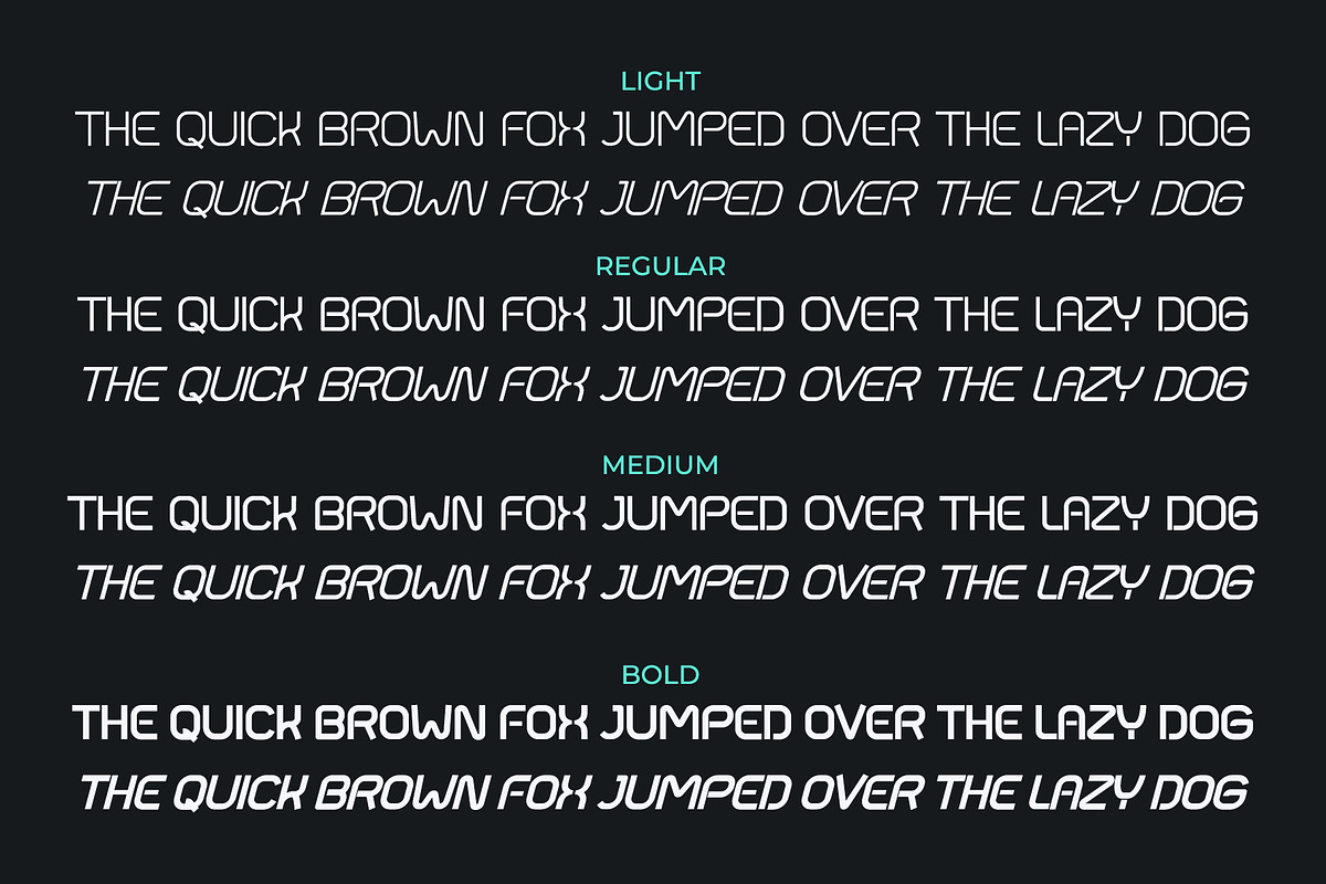 Spartach – Futuristic Font Family, a Sans Serif Font by Mockmenot (Photo 4 of 7)