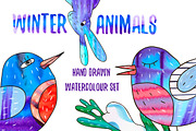 Winter animals set, an Object Graphic by Kotozoid (Thumbnail 1 of 6)