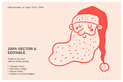 Christmas Doodles illustrations, a Decorative Illustration by Marish (Thumbnail 8 of 10)