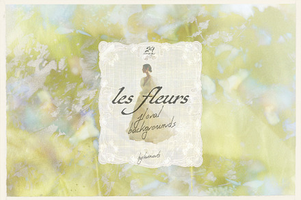 Les Fleurs - Soft Floral Backgrounds