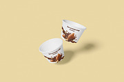 Ice Cream Cup Mockup, a Cups & Container Mockup by xavier_studio (Thumbnail 3 of 5)