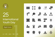 25 International Youth Day Icons, an Icon by IconBunny (Thumbnail 1 of 2)