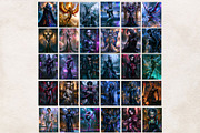 Glassborn Court Stained Glass Papers, a Decorative Illustration by ThatsDesignArt (Thumbnail 3 of 16)