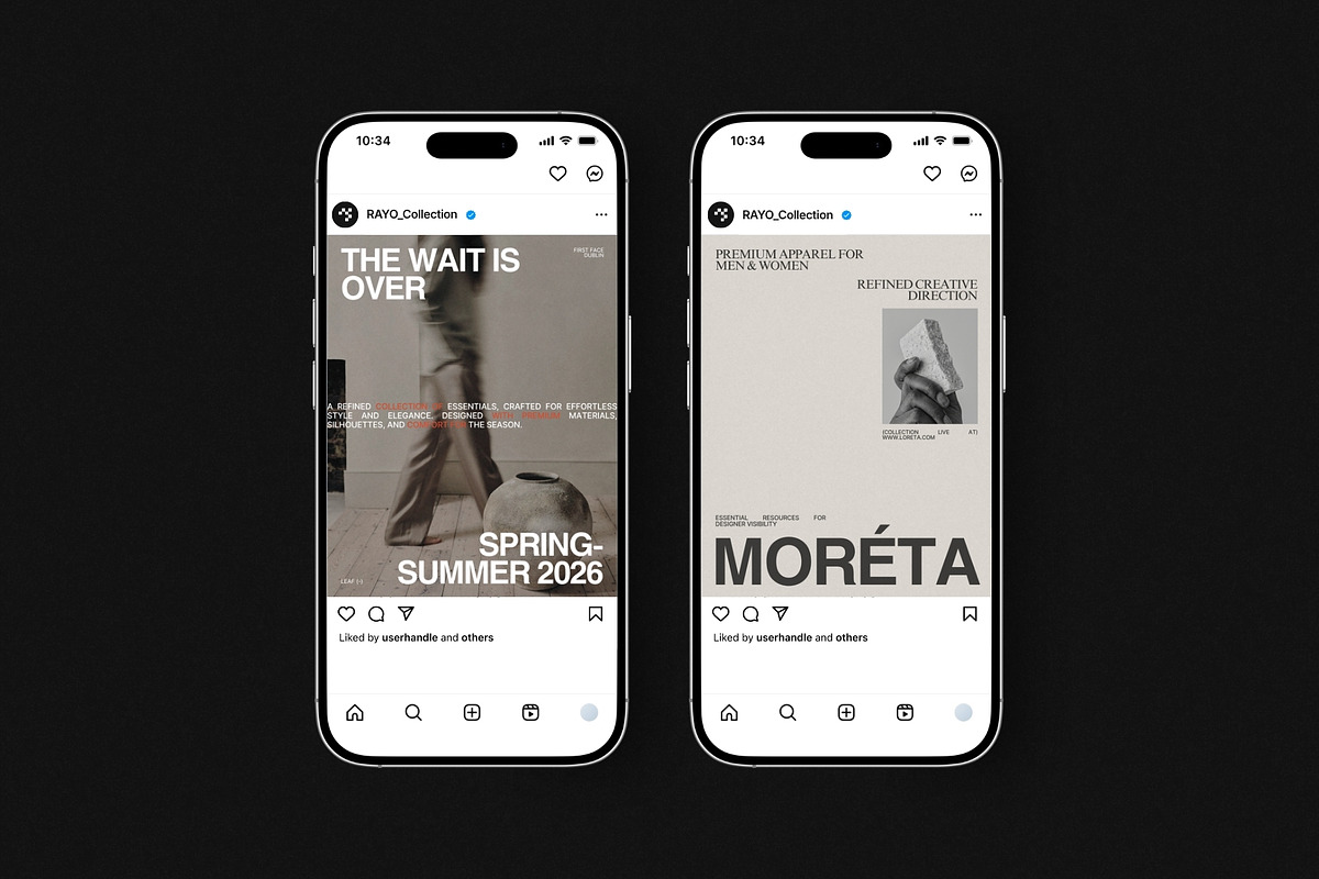 RAYO | Social Media Kit (II), a Social Media Template by Pixel Grid (Photo 3 of 10)