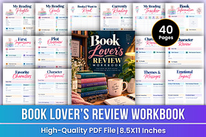 Book Lover’s Review Workbook | Read