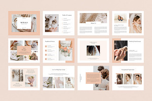 Wedding Brochure Template CANVA