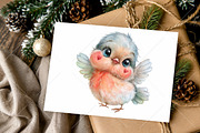 Cute Bird Sublimation PNG Clipart, a Seasonal Illustration by Canvas Craft (Thumbnail 10 of 10)