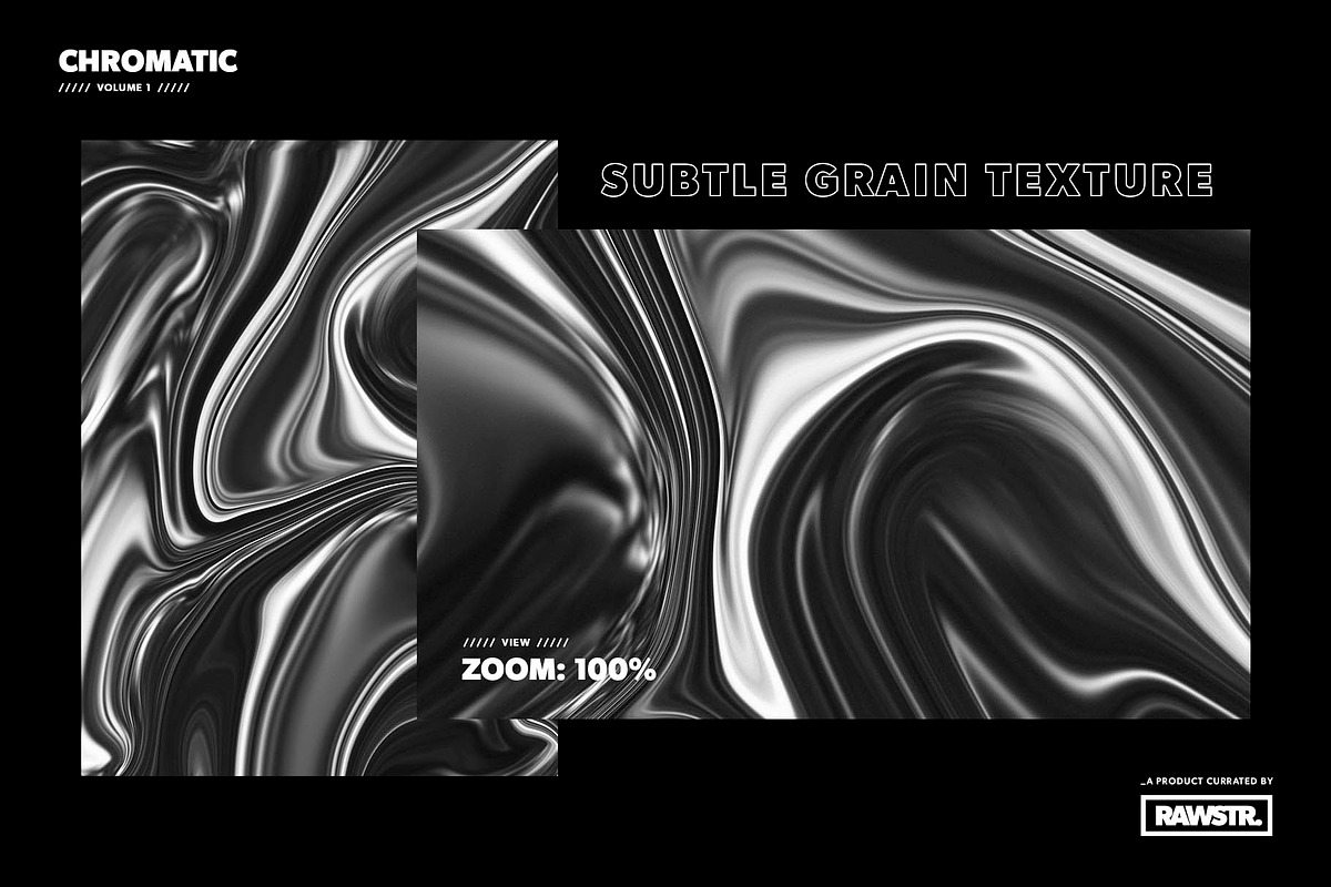 CHROMATIC - Liquid metal backgrounds, a Texture Graphic by RAWSTR (Photo 7 of 8)