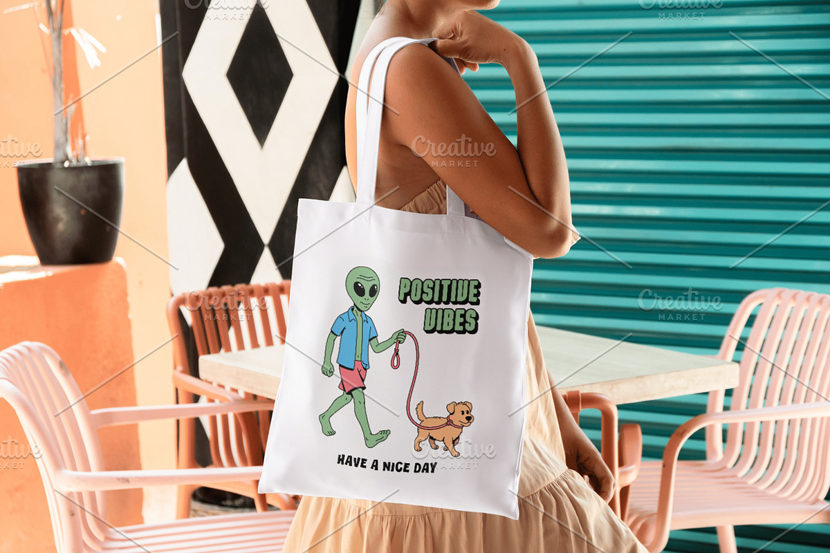 Alien: 5 illustrations enjoy summer, a Person Illustration by gunaonedesign (Photo 8 of 10)