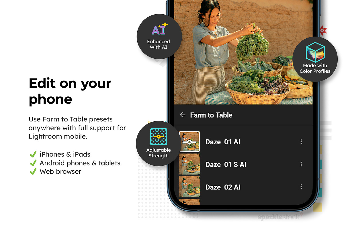 20 Farm to Table Lightroom Presets, a Preset Add-On by SparkleStock (Photo 8 of 11)
