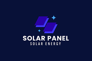 Solar panel logo illustration, a Branding & Logo Template by Dyn Studio
