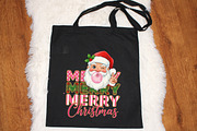 Retro Patchwork Santa Claus Png, an Illustration by SinaCreation (Thumbnail 2 of 7)