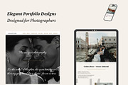 Wedding Photographer Showit Template, an App Template by MOAROShop (Thumbnail 6 of 11)