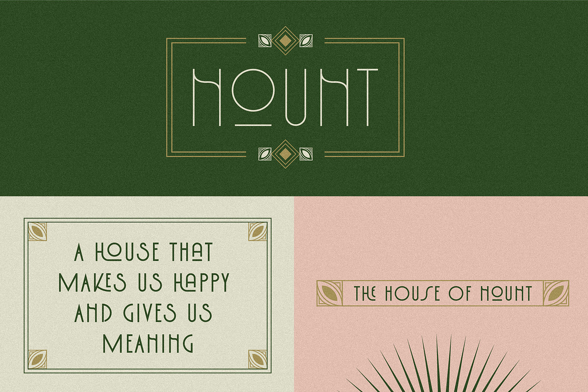 Monterio - Modern Art Deco Typeface, a Sans Serif Font by CCS Type (Photo 11 of 29)