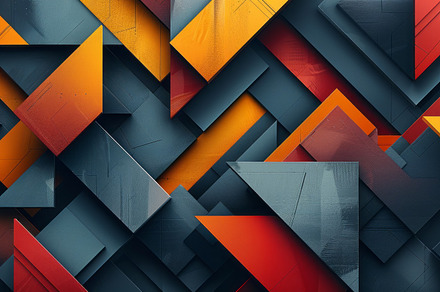 abstract geometric shapes in empty space. Futuristic background design, a Background Photo by ImageMir