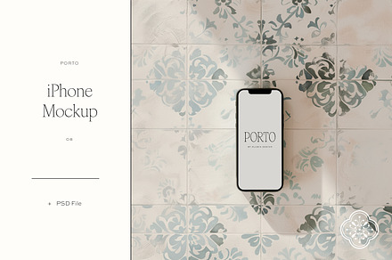 Porto iPhone Mockup