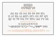 Hello Outline - Cute Outline 3D Font, a Handwritten Font by Airotype (Thumbnail 8 of 9)