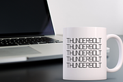 Thunderbolt - Minimalist Display Fon, a Sans Serif Font by Pian45 Studio (Thumbnail 5 of 6)