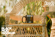 Black Mug Mockup Bundle Arbor Coll., a Cups & Container Mockup by Banana Mockups (Thumbnail 1 of 6)