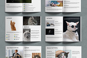 Cat Magazine Layout, a Magazine Template by MightyDesign (Thumbnail 2 of 7)