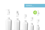 Cosmetic Bottles Mockup Vol.4, a Cups & Container Mockup by Kotulsky Mockups (Thumbnail 2 of 4)