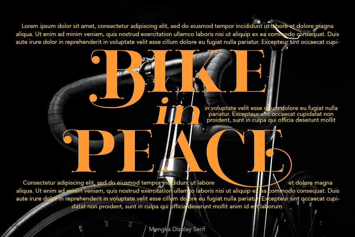 Mongka Display Font, a Serif Font by madeDeduk (Photo 6 of 10)
