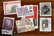Old Vintage Stamps: Volume 1, an Object Graphic by Layerform Design Co. (Thumbnail 4 of 5)