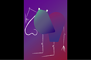 Characters with wild colors, an Education Illustration by Yapida (Thumbnail 1 of 3)