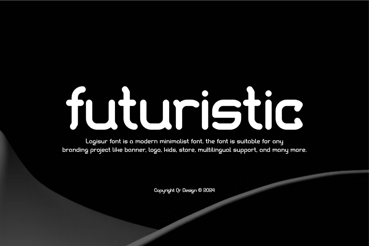Lagisur - Minimal Logo Font, a Sans Serif Font by QR Design Studio (Photo 4 of 13)