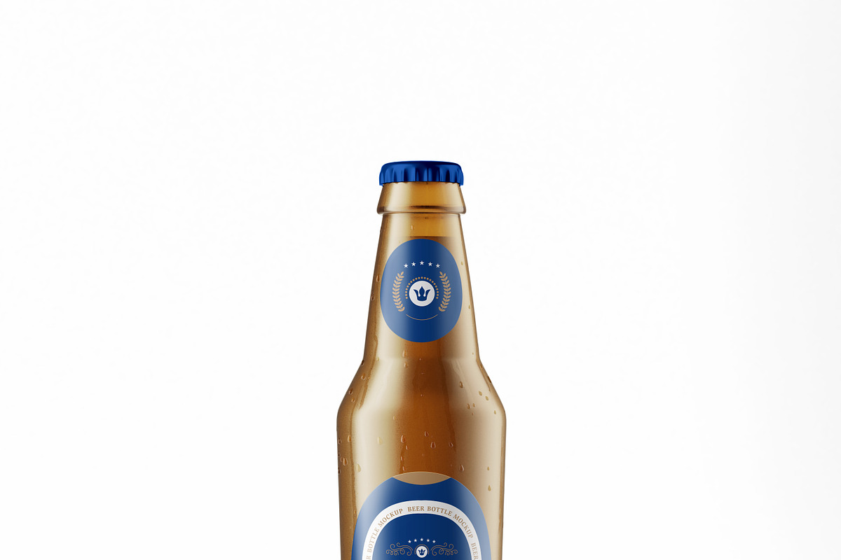 Realistic Beer Bottle Mock-up, a Print Template by Propex (Photo 10 of 19)