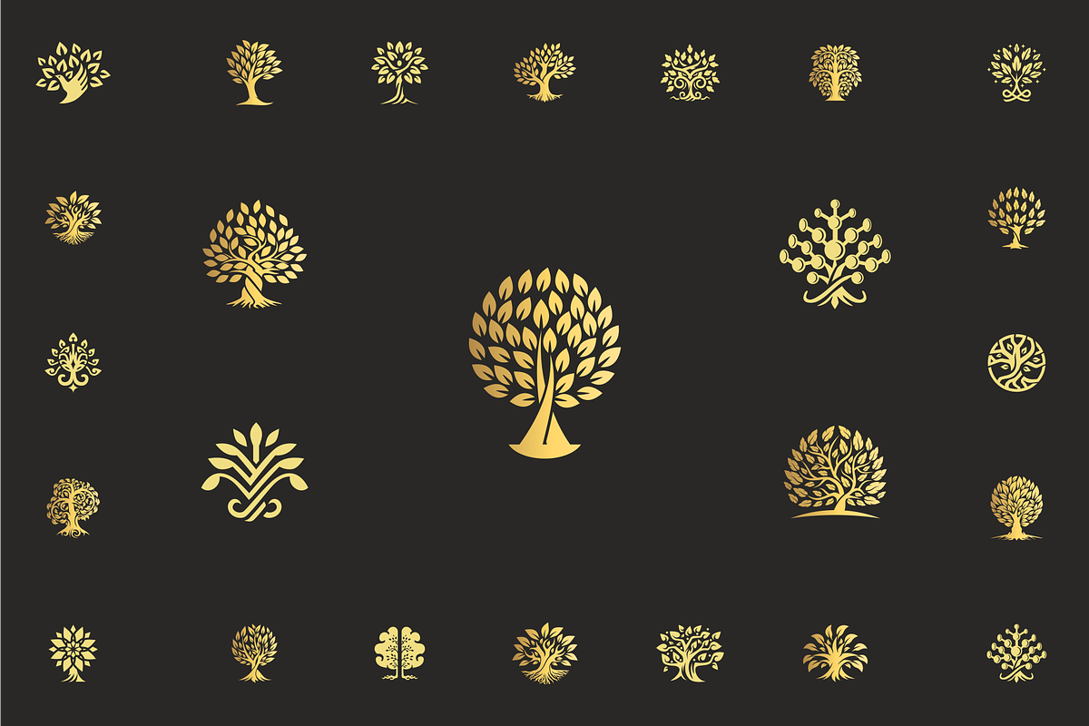 Tree Collection Logo, a Branding & Logo Template by Logosava (Photo 7 of 11)
