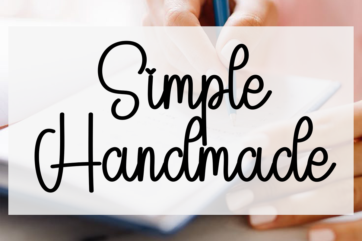 Creative, a Handwritten Font by FreshTypeINK (Photo 3 of 7)
