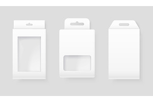 Realistic hanging packaging. Hang, an Object Illustration by Stock-Smart-Start