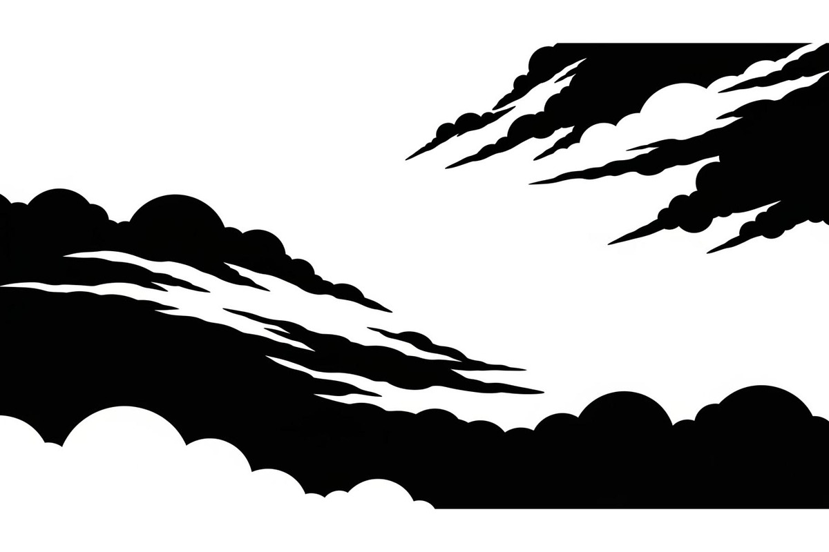 Decorative Cloud Silhouette, a Graphic by Designer_Momina (Photo 13 of 13)