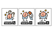Zodiac signs, a Person Illustration by eka panova (Thumbnail 5 of 5)