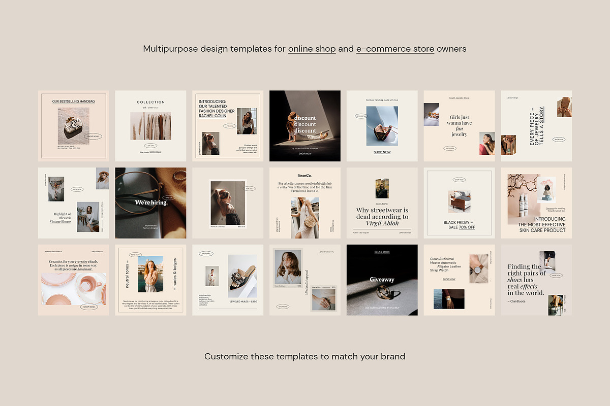 Online Stores Social Media Templates, a Social Media Template by September 5th (Photo 6 of 21)