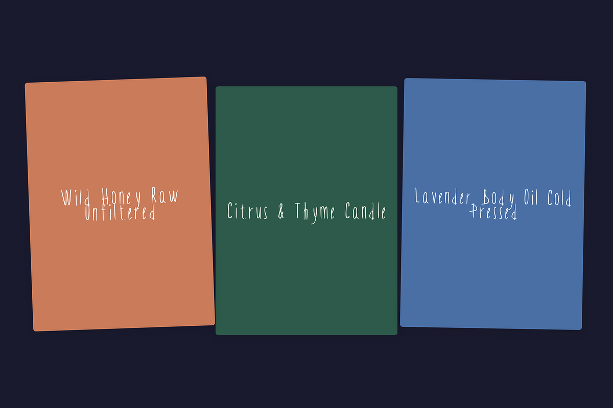 Lunelle – A Light Handwritten Font, a Handwritten Font by Lettra Studio (Photo 15 of 16)