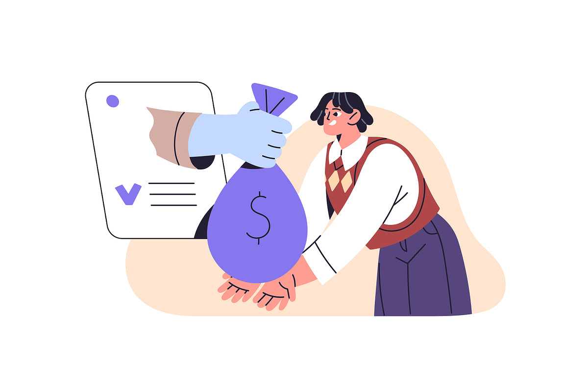 Finance transactions, concept set, an Illustration by PaperTrident (Photo 3 of 11)