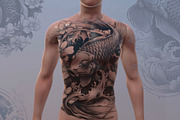 Koi Carp Fish Designs for Procreate, a Brush Add-On by Torus1 (Thumbnail 3 of 8)
