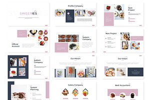 Sweeties - Google Slides Template