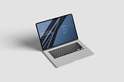 Laptop Mockups, a Mac Mockup by graphiccrew (Thumbnail 7 of 10)