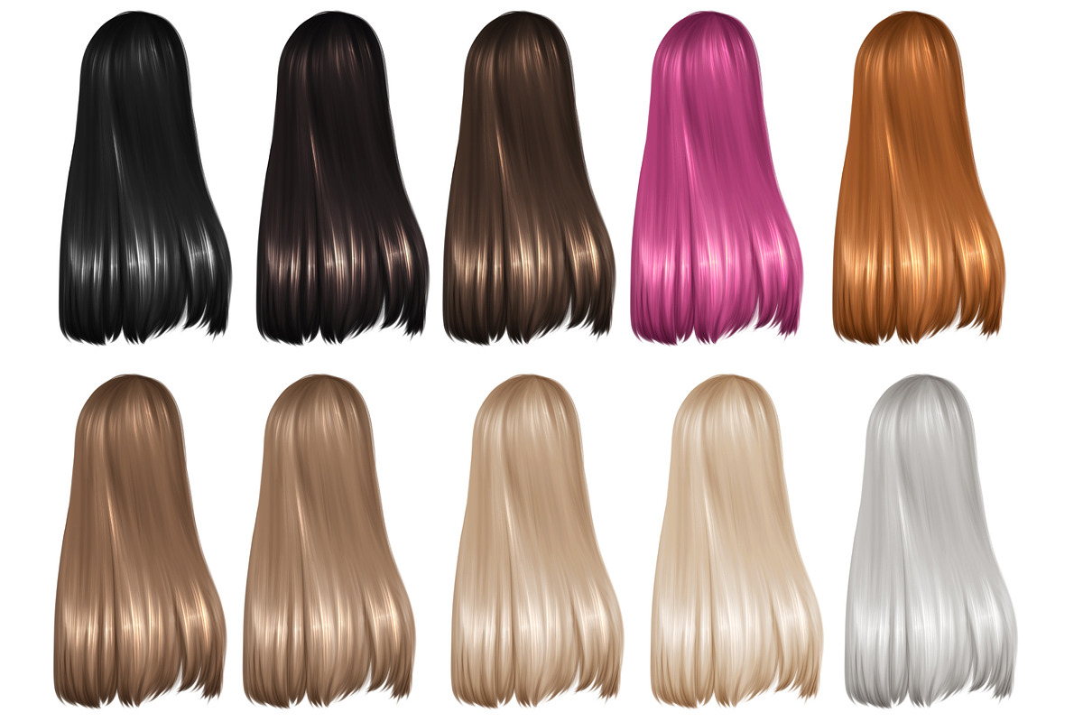 Large bundle with hair 1000+, a Person Illustration by Elenbushe (Photo 10 of 14)