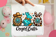 Cowgirl Easter Png, Western Easter P, an Illustration by OK Design (Thumbnail 2 of 6)