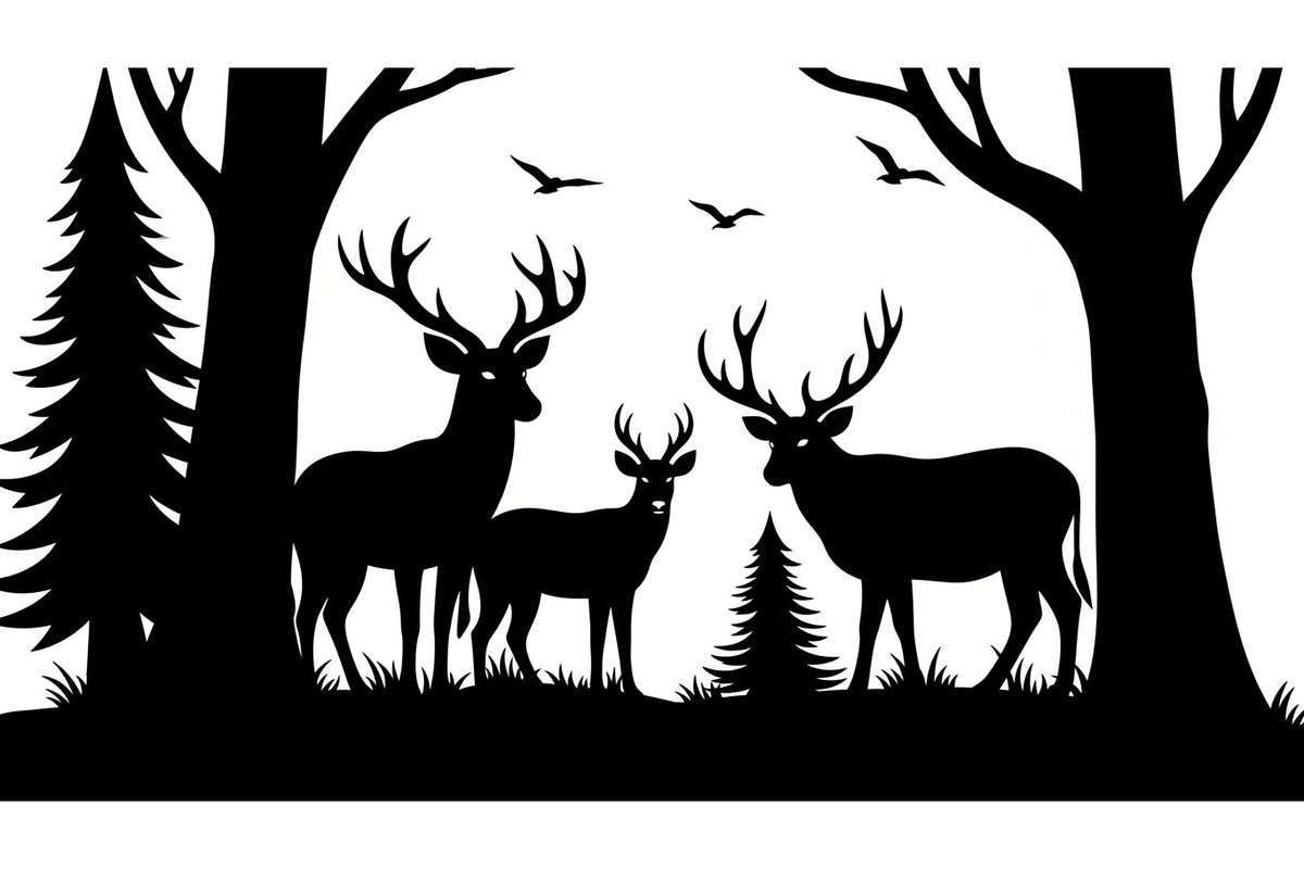 Dark Halloween Forest Design, a Graphic by BIPLOB EXPERT (Photo 4 of 12)