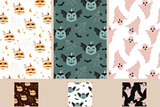 Cute Halloween clipart & patterns, a Seasonal Illustration by JulzaArt (Thumbnail 11 of 13)