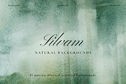 Silvam - Natural Backgrounds, a Background Graphic by Watercolor_Ma (Thumbnail 1 of 9)