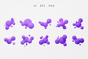 Multicolored Morphing Balls, an Object Graphic by Valeria Soloveva (Thumbnail 3 of 7)